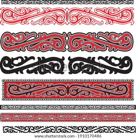 Detail Motif Batak Vector Nomer 35