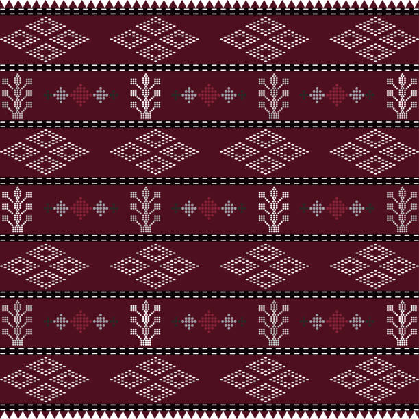 Detail Motif Batak Vector Nomer 9