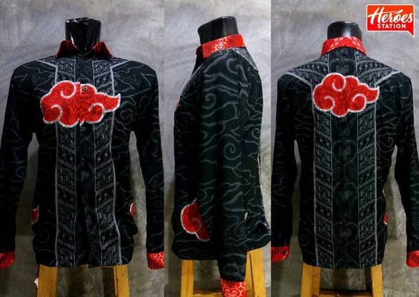 Detail Motif Batik Akatsuki Nomer 10