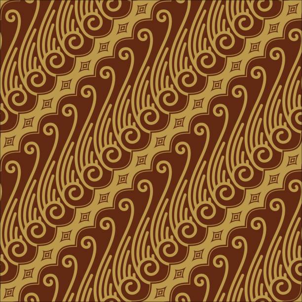 Detail Motif Batik Bertema Bunga Nomer 30