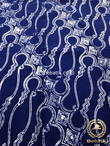 Motif Batik Biru Dongker - KibrisPDR