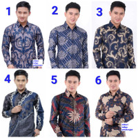 Detail Motif Batik Biru Dongker Nomer 29