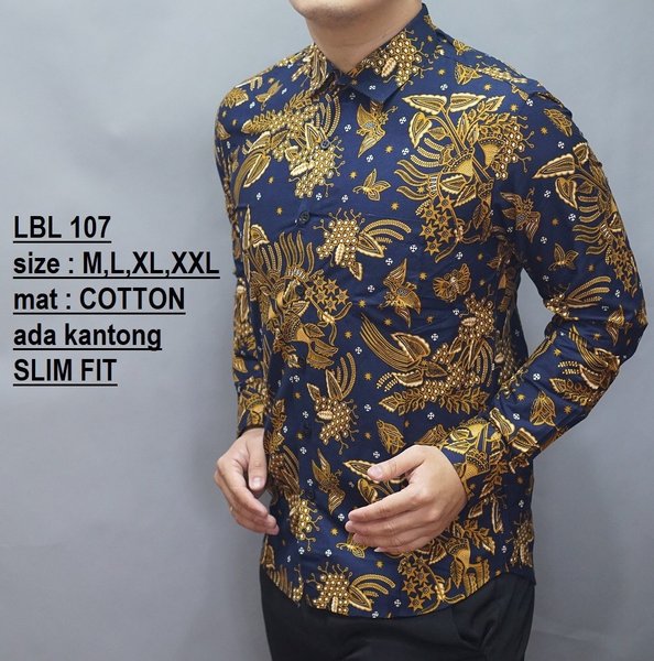 Detail Motif Batik Biru Dongker Nomer 50