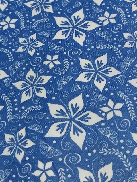 Detail Motif Batik Biru Muda Nomer 21