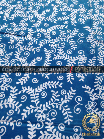 Detail Motif Batik Biru Muda Nomer 5