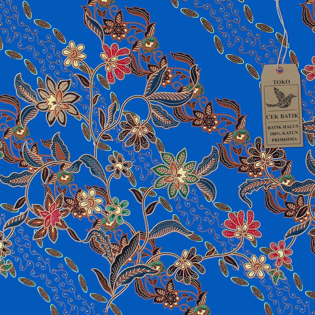 Detail Motif Batik Biru Muda Nomer 53