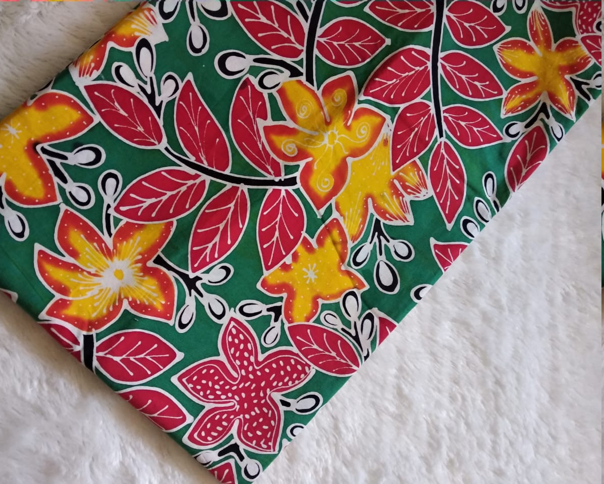 Detail Motif Batik Bunga Berasal Dari Nomer 41