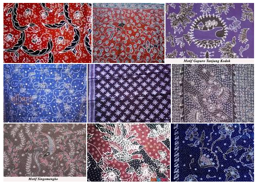 Detail Motif Batik Bunga Dan Kupu Kupu Berasal Dari Nomer 42