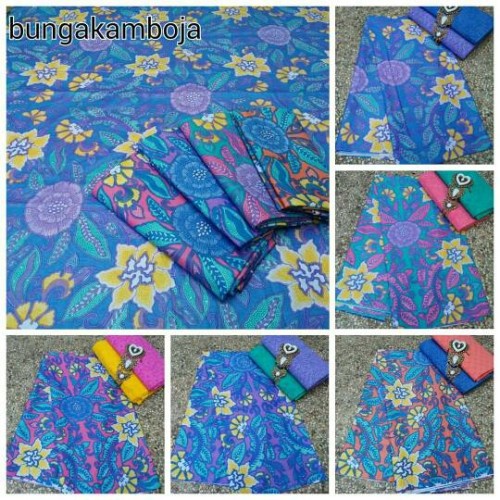 Detail Motif Batik Bunga Kamboja Nomer 28