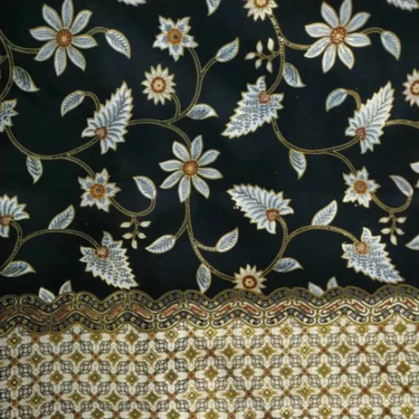 Detail Motif Batik Bunga Melati Nomer 10