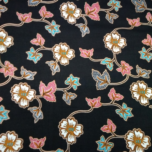 Detail Motif Batik Bunga Melati Nomer 11