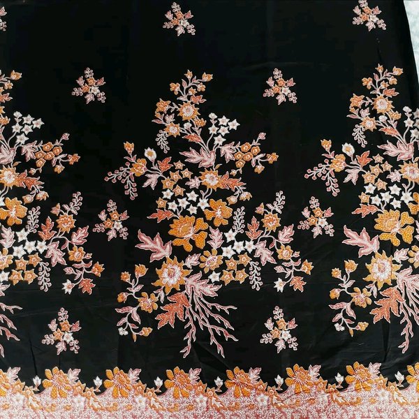 Detail Motif Batik Bunga Sakura Nomer 4
