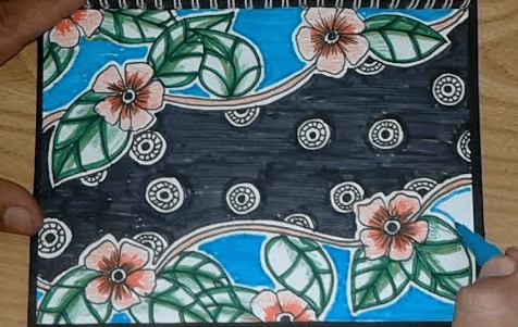 Detail Motif Batik Bunga Sederhana Dan Mudah Digambar Nomer 20