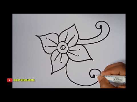 Motif Batik Bunga Simple - KibrisPDR