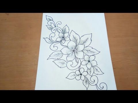 Detail Motif Batik Bunga Simple Nomer 18