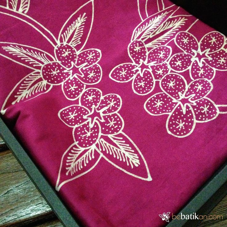 Detail Motif Batik Bunga Simple Nomer 25