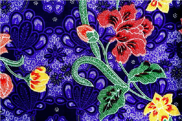Detail Motif Batik Bunga Simple Nomer 34
