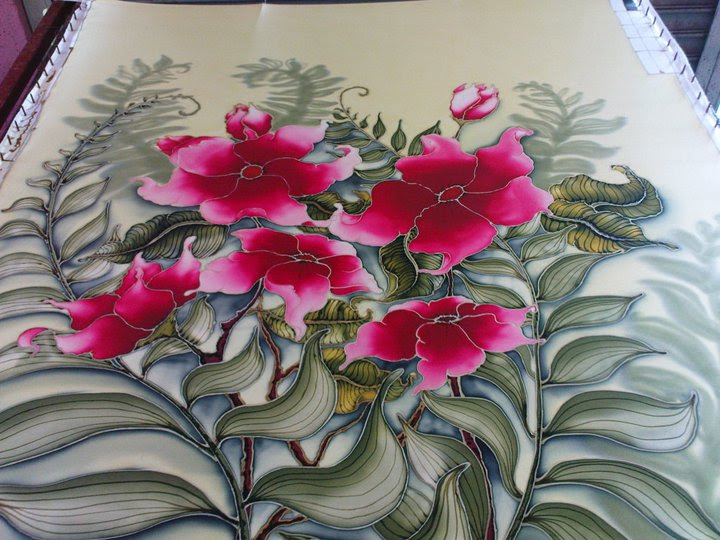 Detail Motif Batik Bunga Simple Nomer 47