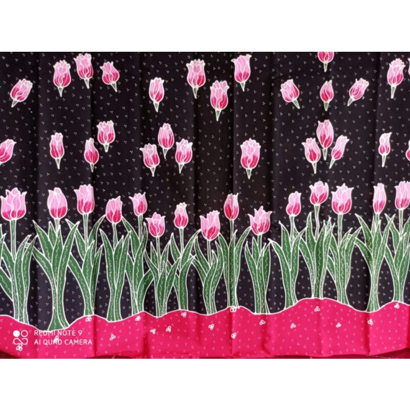 Detail Motif Batik Bunga Tulip Nomer 7