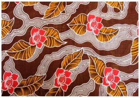 Detail Motif Batik Daun Dan Bunga Nomer 47