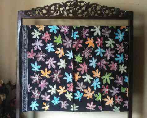 Detail Motif Batik Daun Dan Bunga Nomer 53