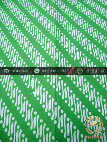 Detail Motif Batik Hijau Nomer 13