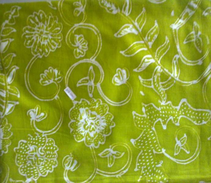 Detail Motif Batik Hijau Nomer 16