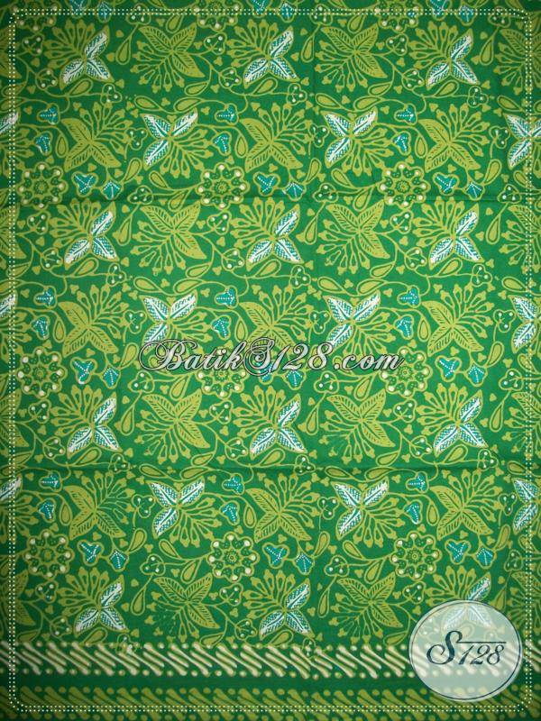 Detail Motif Batik Hijau Nomer 17