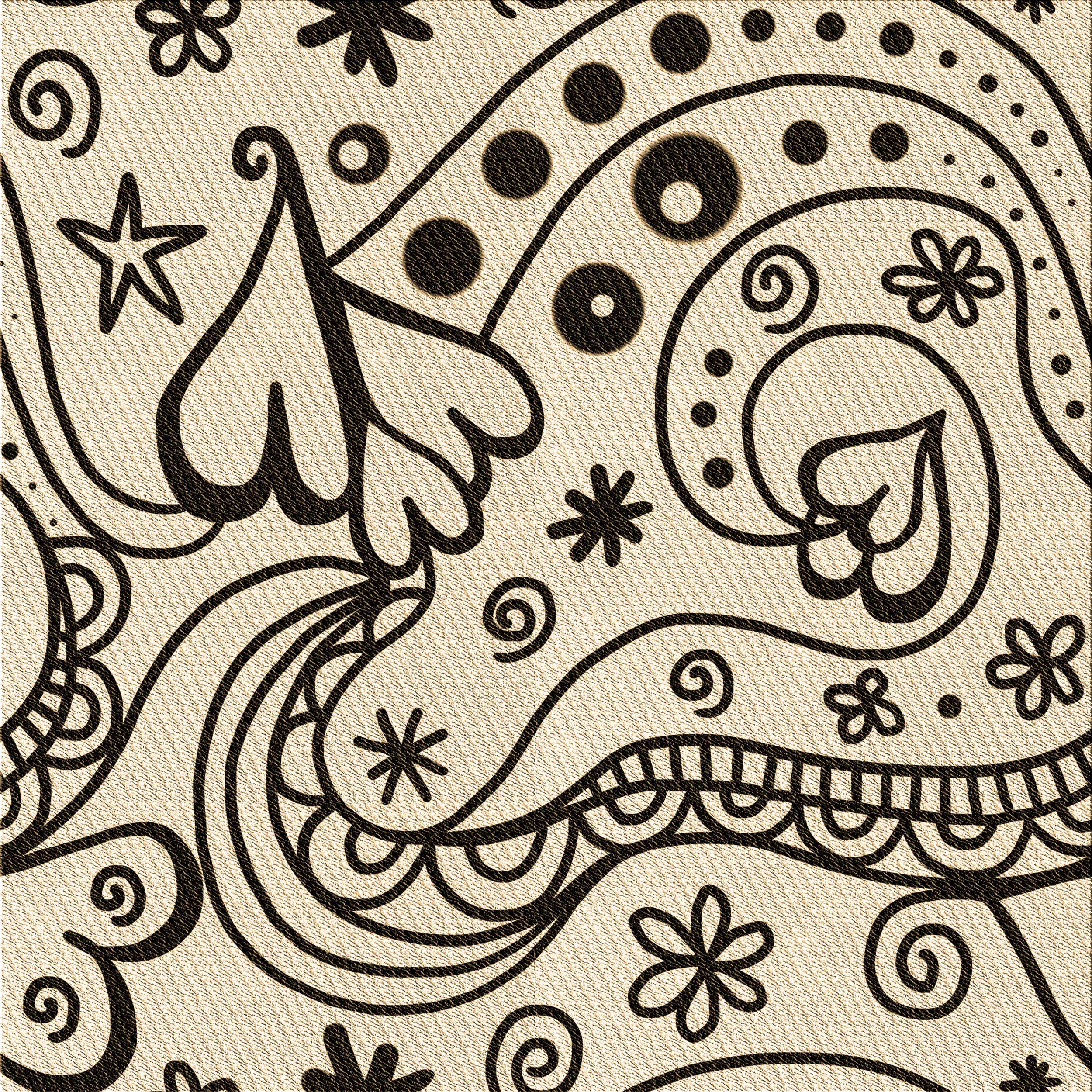 Detail Motif Batik Kaligrafi Nomer 49