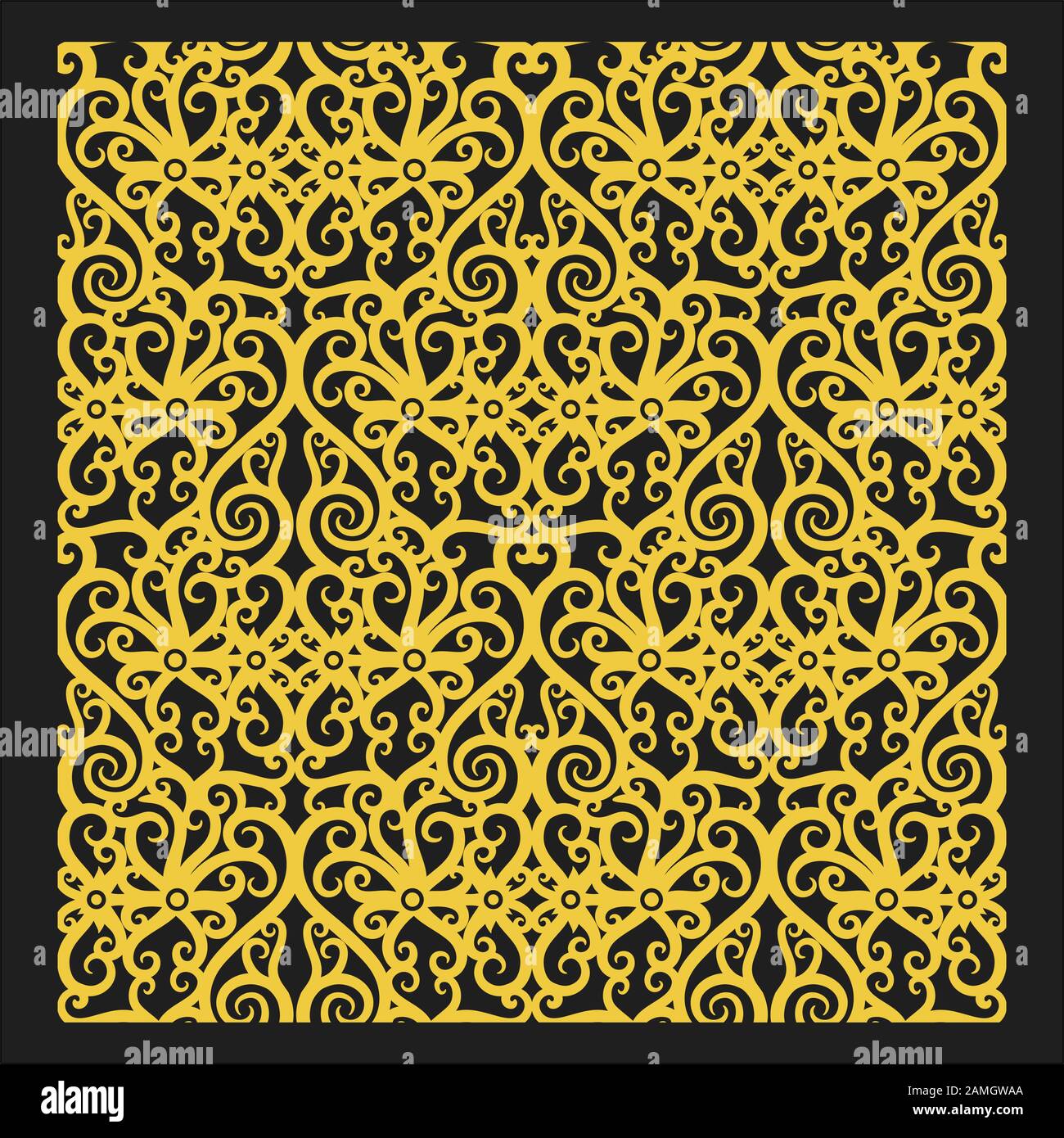 Detail Motif Batik Kalimantan Vector Nomer 16