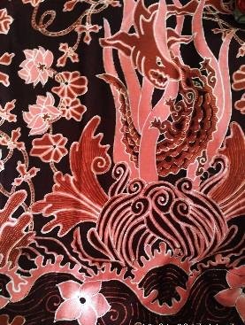 Detail Motif Batik Non Geometris Nomer 8