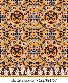 Detail Motif Batik Papua Yang Mudah Digambar Nomer 45