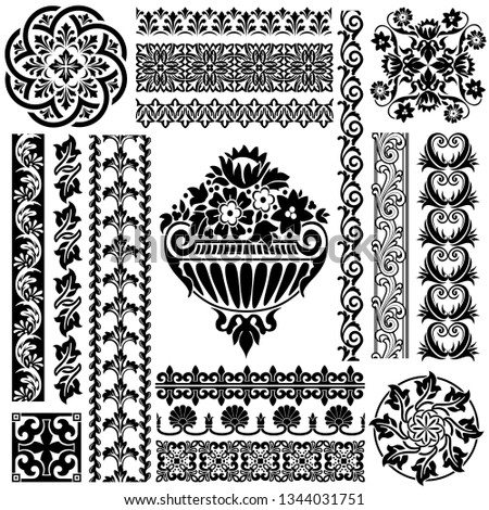 Detail Motif Batik Pgri Vector Nomer 2