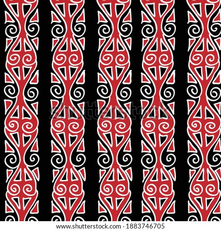 Detail Motif Batik Pgri Vector Nomer 17