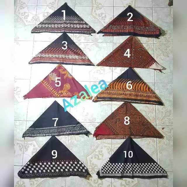 Detail Motif Batik Segitiga Nomer 34