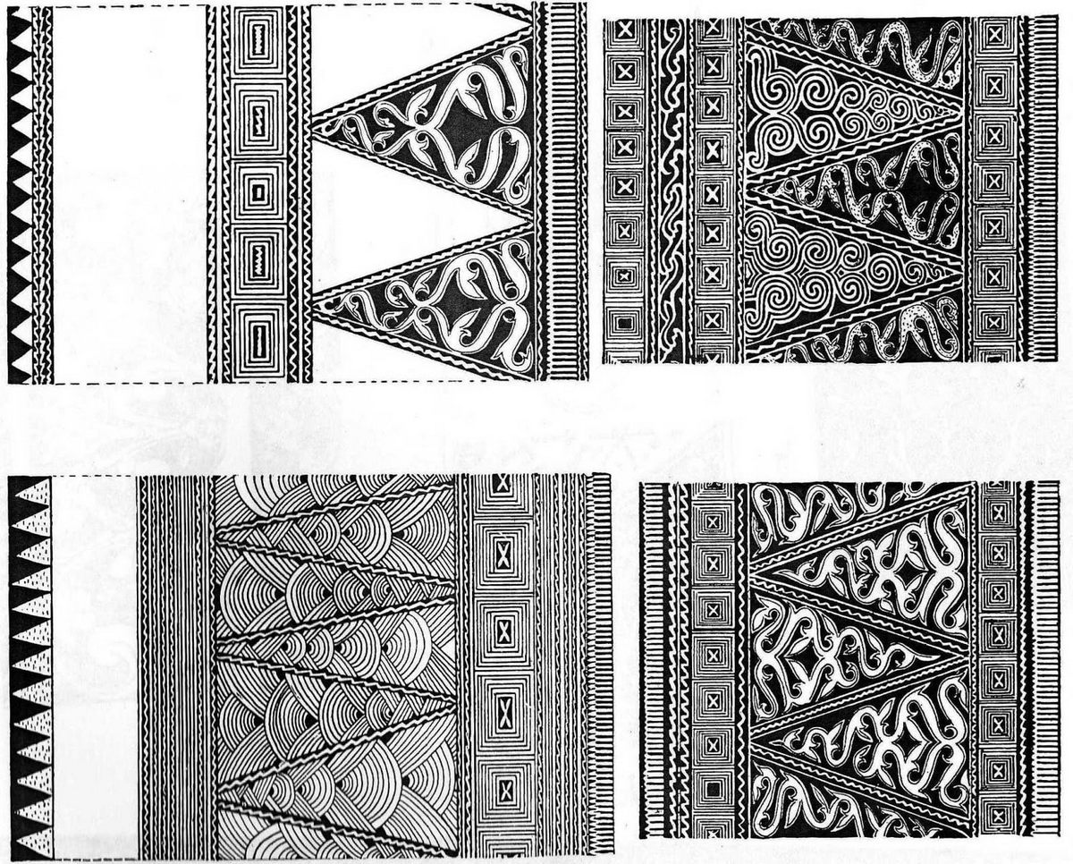 Detail Motif Batik Segitiga Nomer 40