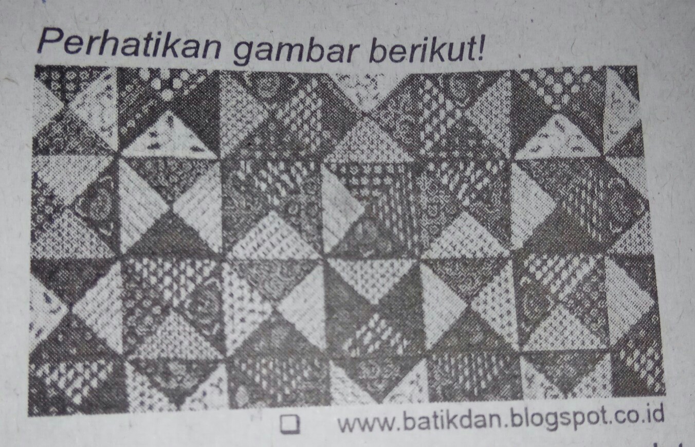 Detail Motif Batik Segitiga Nomer 7