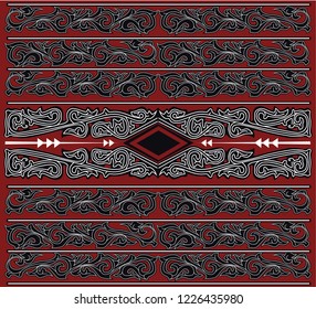 Detail Motif Batik Sumatra Utara Nomer 11