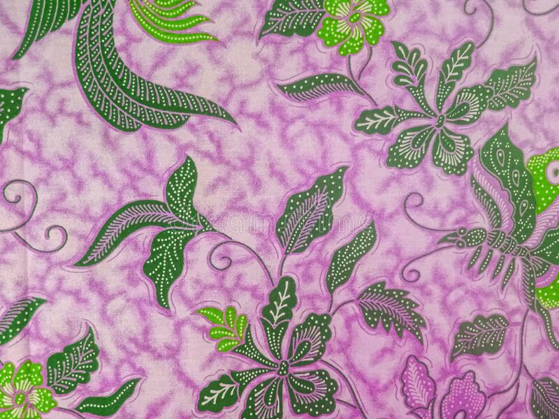 Detail Motif Batik Tulis Bunga Nomer 27