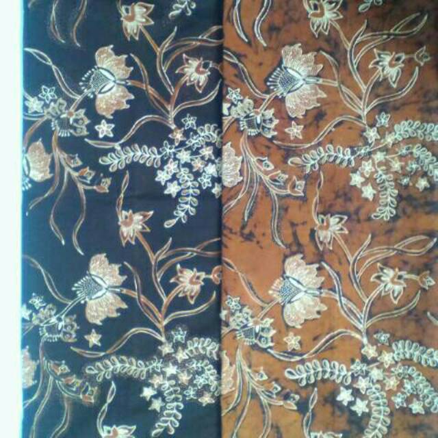 Detail Motif Batik Tulis Bunga Nomer 3