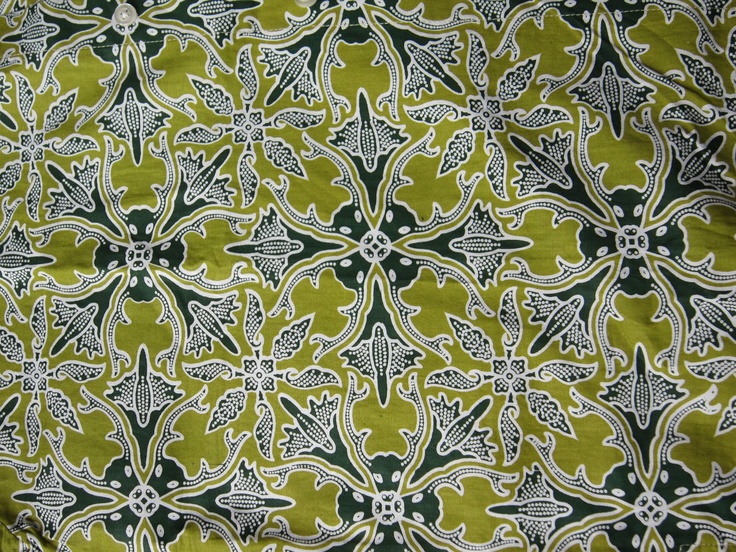 Detail Motif Batik Tulis Bunga Nomer 28