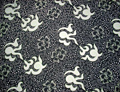 Detail Motif Batik Tulis Bunga Nomer 30