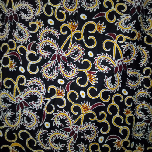 Detail Motif Batik Tulis Bunga Nomer 36