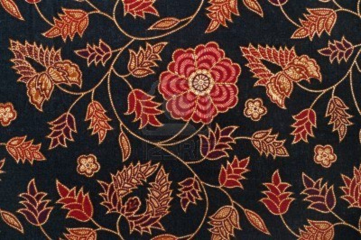 Detail Motif Batik Tulis Bunga Nomer 37