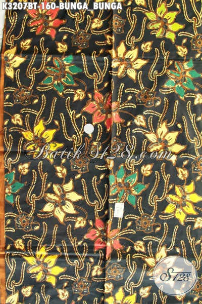 Detail Motif Batik Tulis Bunga Nomer 49