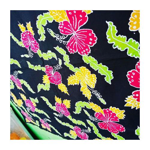 Detail Motif Batik Tulis Bunga Nomer 9