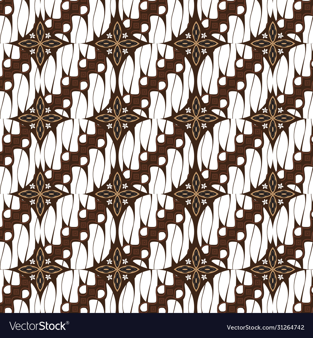 Detail Motif Batik Vector Nomer 30