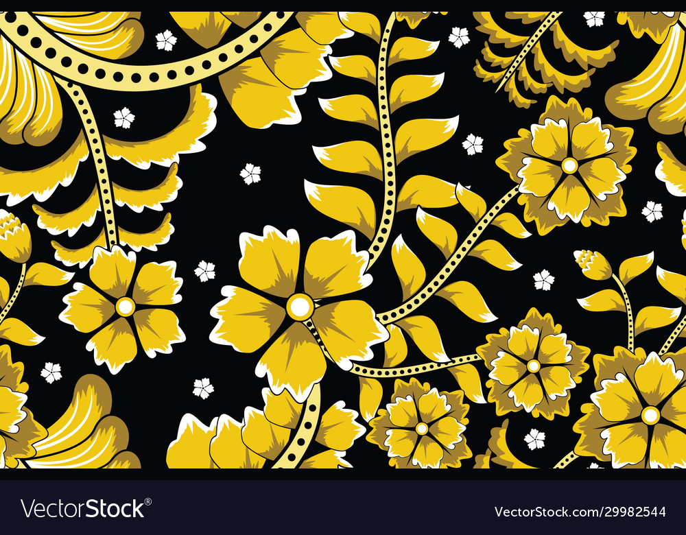 Detail Motif Batik Vector Nomer 35