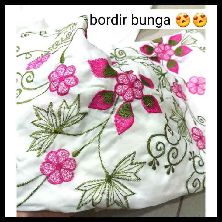 Detail Motif Bunga Bordir Terbaru Nomer 6