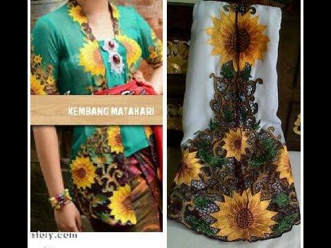 Detail Motif Bunga Matahari Nomer 17